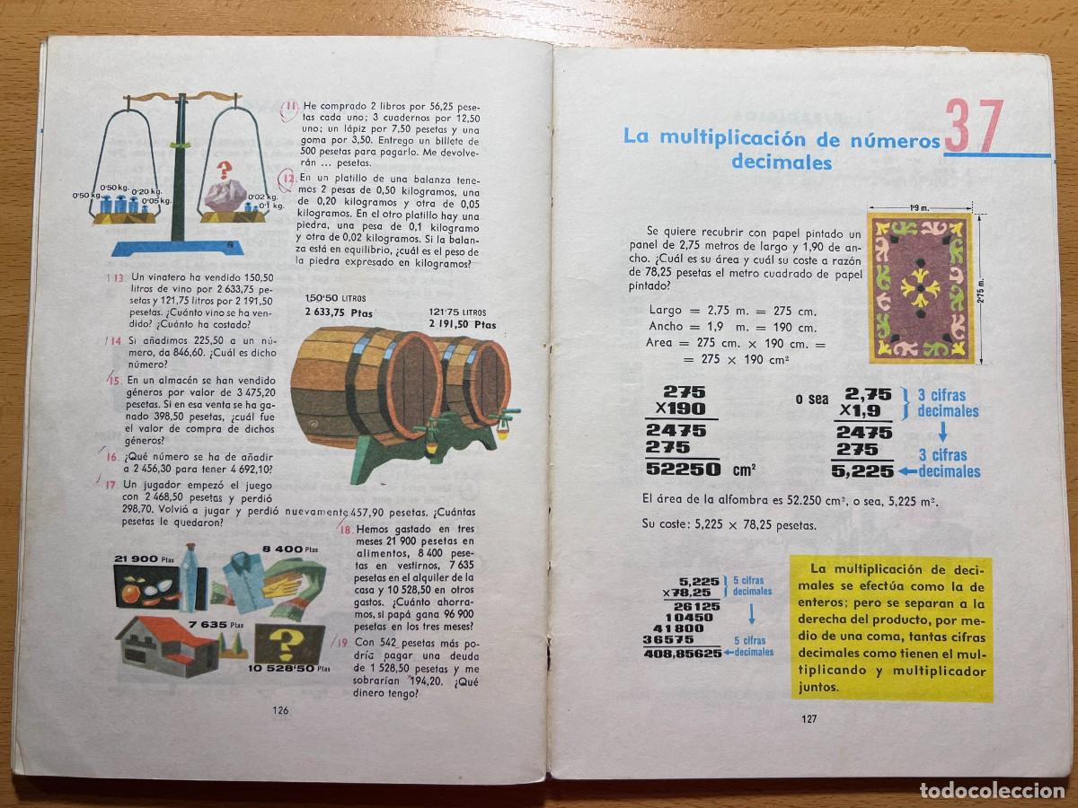 Libros de segunda mano: CALCULO 4&ordm; EGB - SM EDICIONES 1979 - Foto 7