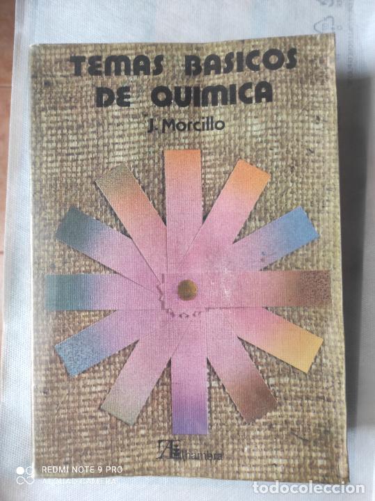 Libros de segunda mano: TEMAS BASICOS DE QUIMICA - J. MORCILLO 1&ordf; EDICION 1977 - Foto 1