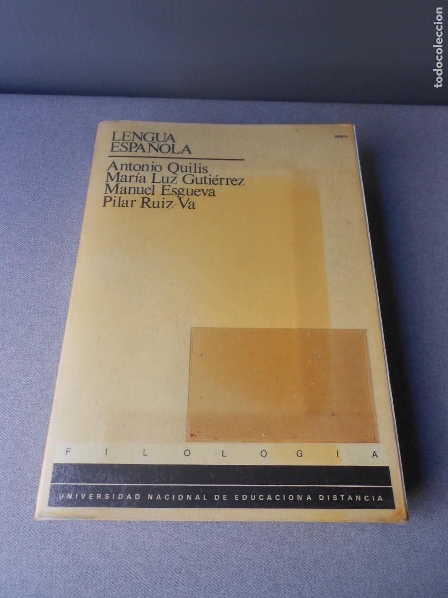 Libros de segunda mano: LENGUA ESPA&Ntilde;OLA. FILOLOGIA - Foto 1
