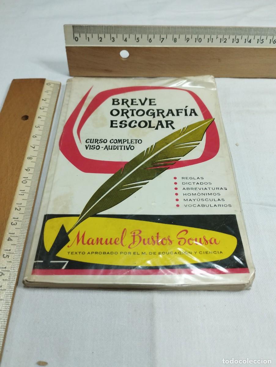 Libros de segunda mano: Breve ortograf&iacute;a escolar. Manuel Bustos, 1974 KKB - Foto 1