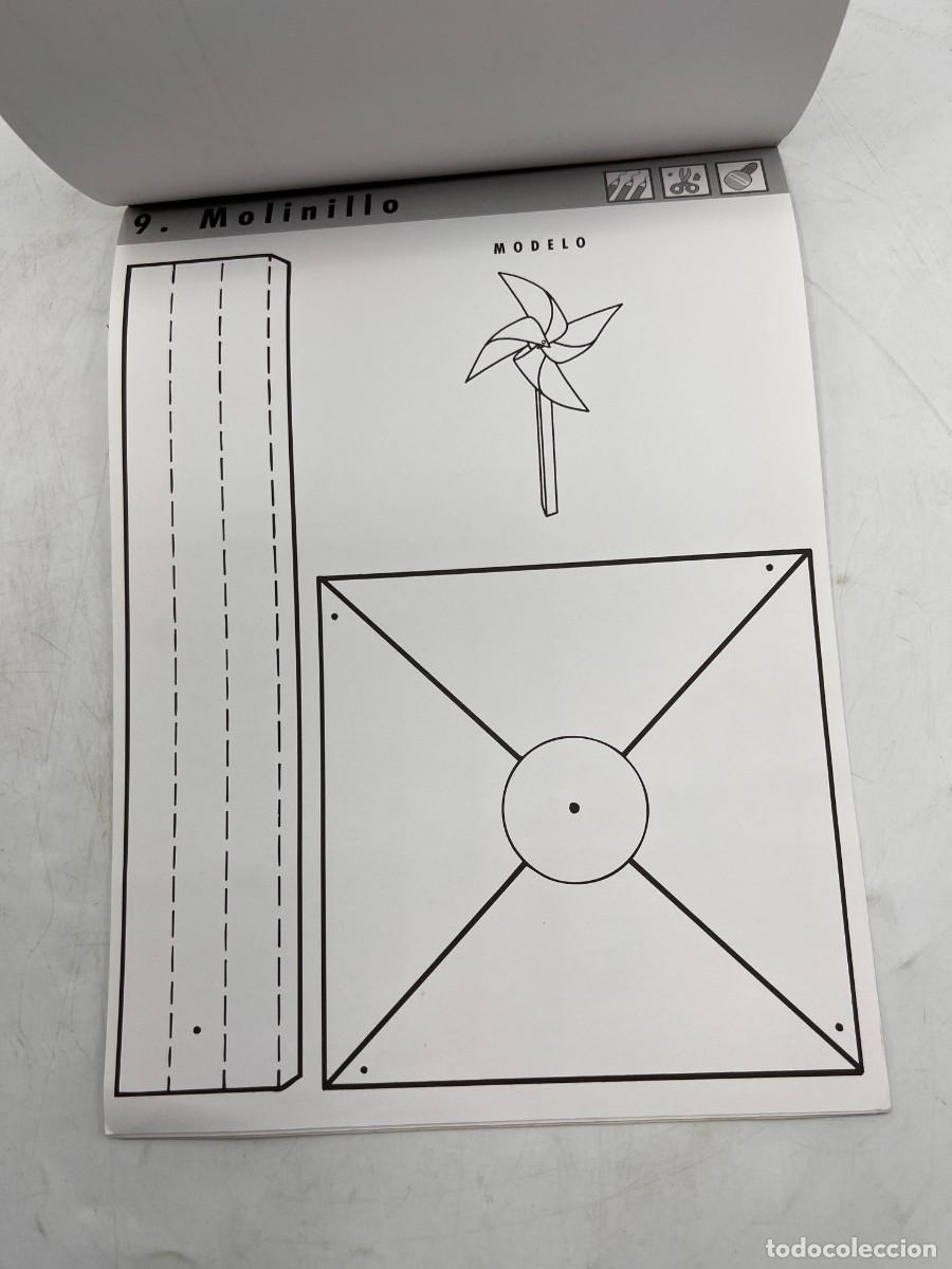 Libros de segunda mano: COLOREO, RECORTO Y CONSTRUYO. N&ordm; 2. EDICIONES SM. PRIMARIA. MADRID, 2001. - Foto 8