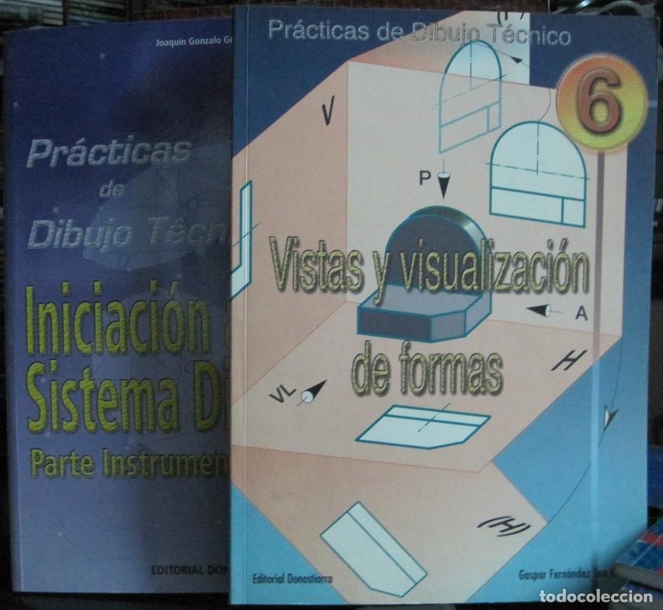 Libros de segunda mano: Practicas De Dibujo T&eacute;cnico 9 Primeros Vol&uacute;menes - Foto 6
