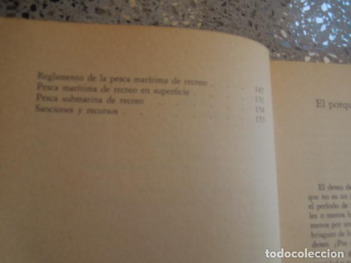 Libros de segunda mano: C&Oacute;MO SE PESCA EN EL MAR - SALVATORE GUASTELLA - EDITORIAL DE VECCHI 1985. - Foto 2