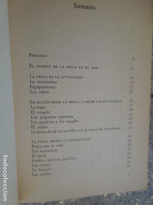 Libros de segunda mano: C&Oacute;MO SE PESCA EN EL MAR - SALVATORE GUASTELLA - EDITORIAL DE VECCHI 1985. - Foto 4