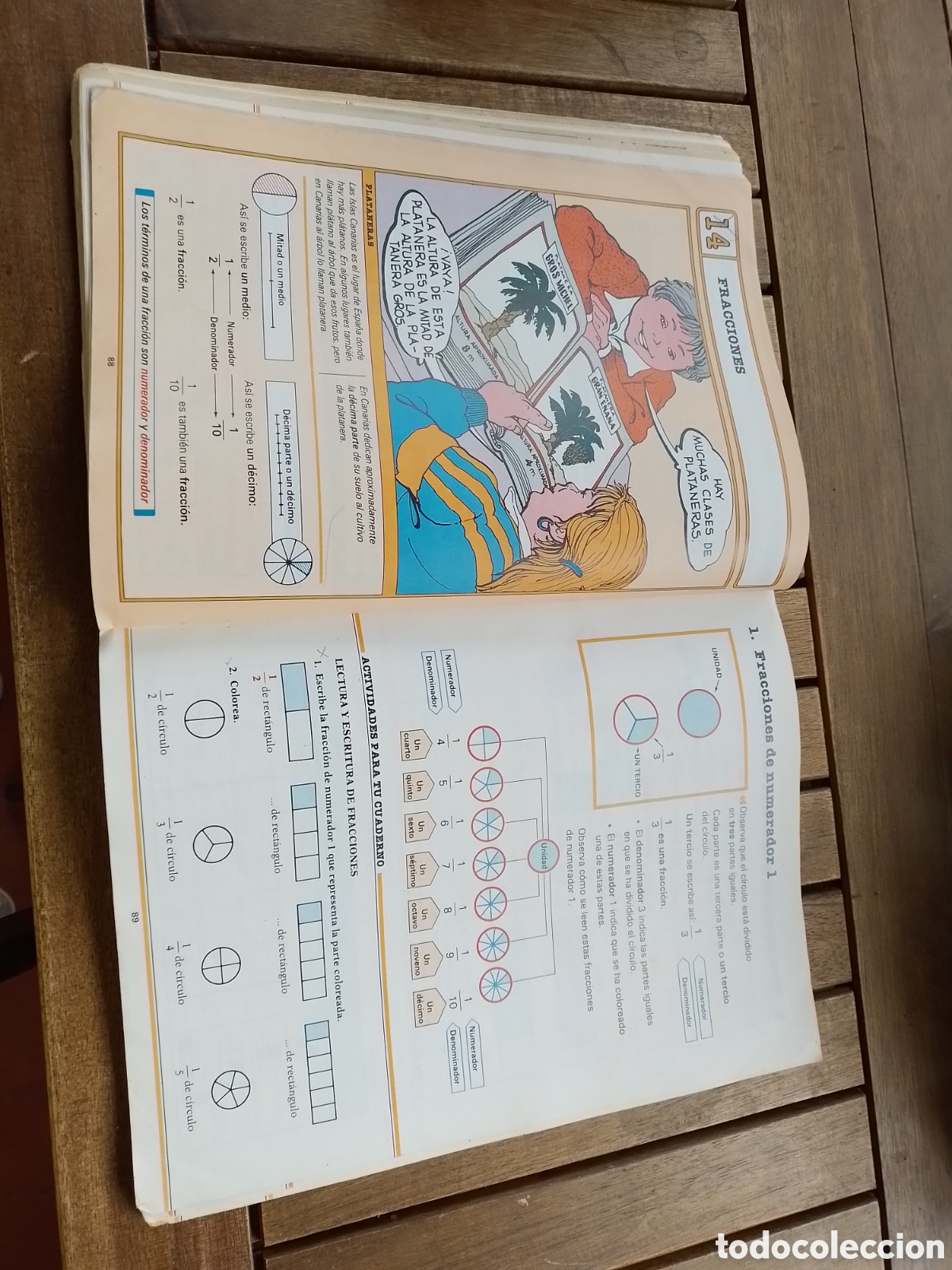 Libros de segunda mano: Libro de texto Matem&aacute;ticas Santillana 4 grado medio. 1988 - Foto 3