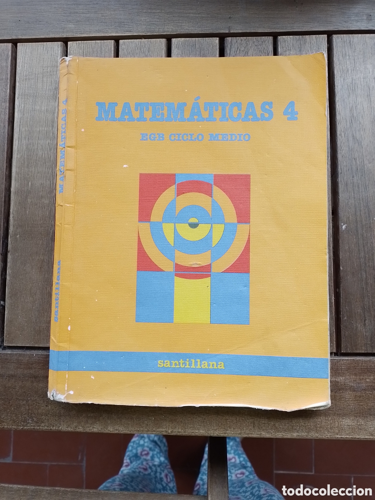 Libros de segunda mano: Libro de texto Matem&aacute;ticas Santillana 4 grado medio. 1988 - Foto 1