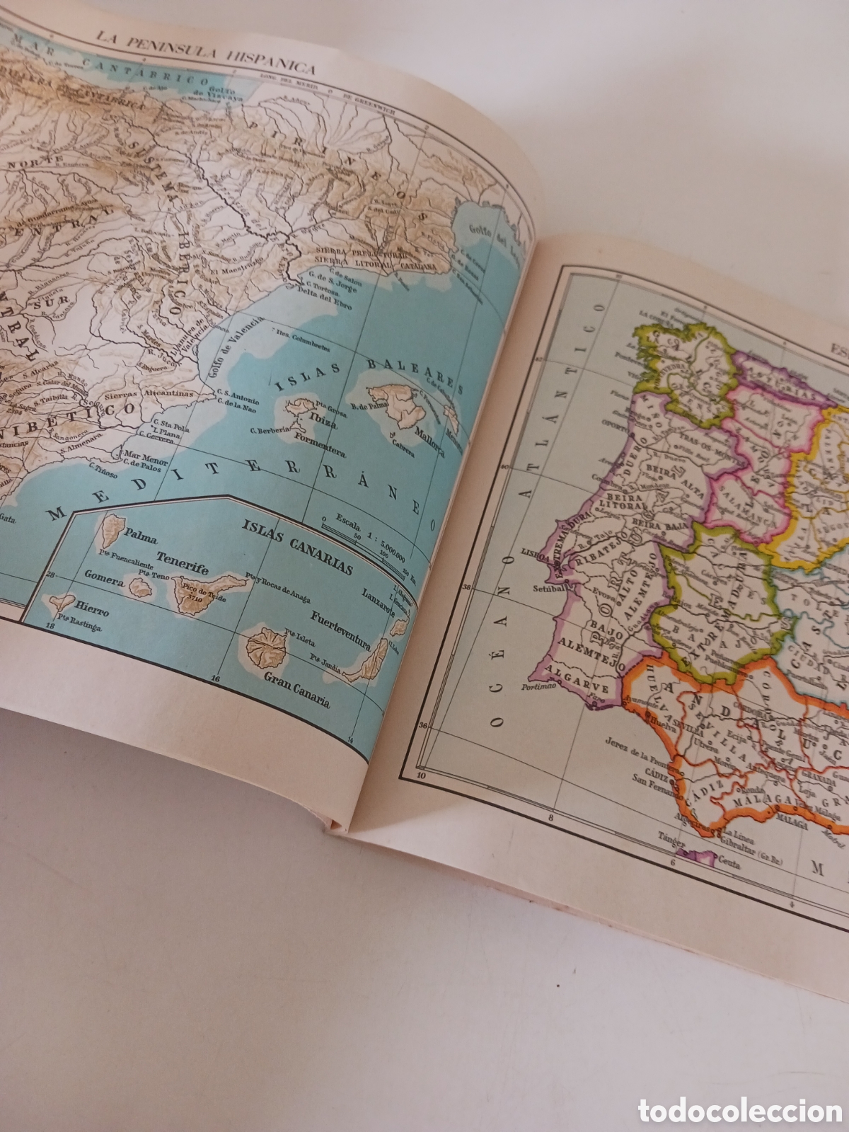 Libros de segunda mano: Atlas geogr&aacute;fico grado elemental 1961 - Foto 3