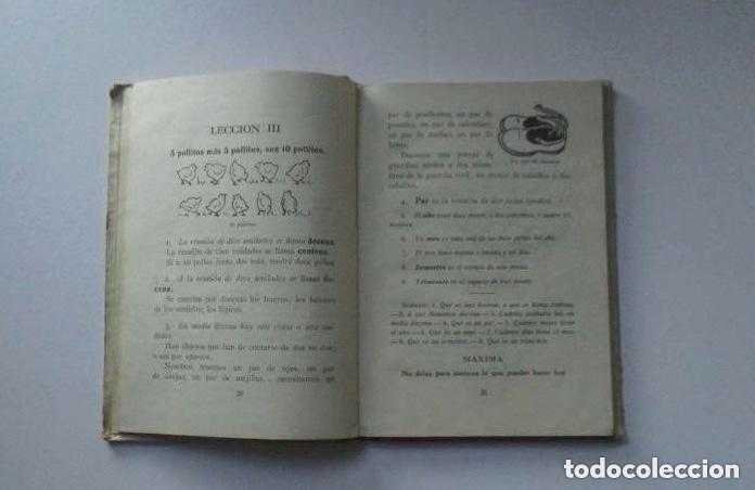 Libros de segunda mano: ARITMETICA - PRIMER GRADO PRIMER Y SEGUNDO CURSOS - Foto 2