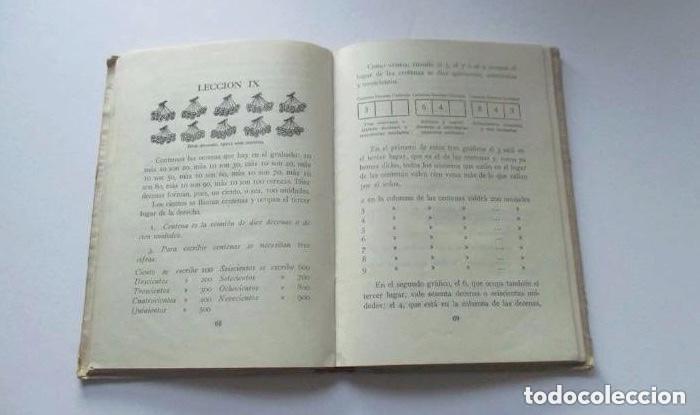 Libros de segunda mano: ARITMETICA - PRIMER GRADO PRIMER Y SEGUNDO CURSOS - Foto 3