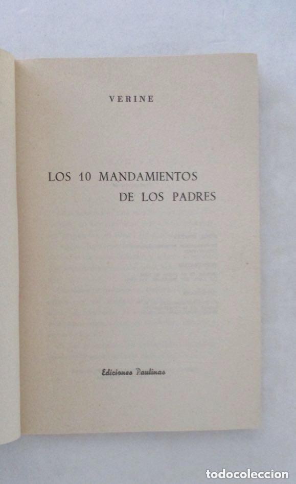 Libros de segunda mano: LOS 10 MANDAMIENTOS DE LOS PADRES - Foto 2
