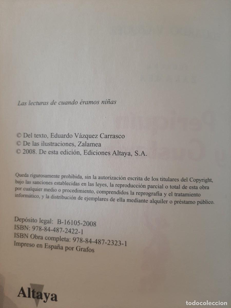 Libros de segunda mano: PERIQU&Iacute;N Y GUSTAV&Iacute;N. EDUARDO V&Aacute;ZQUEZ. FACS&Iacute;MIL. EDAF ALTAYA. 2007 - Foto 6