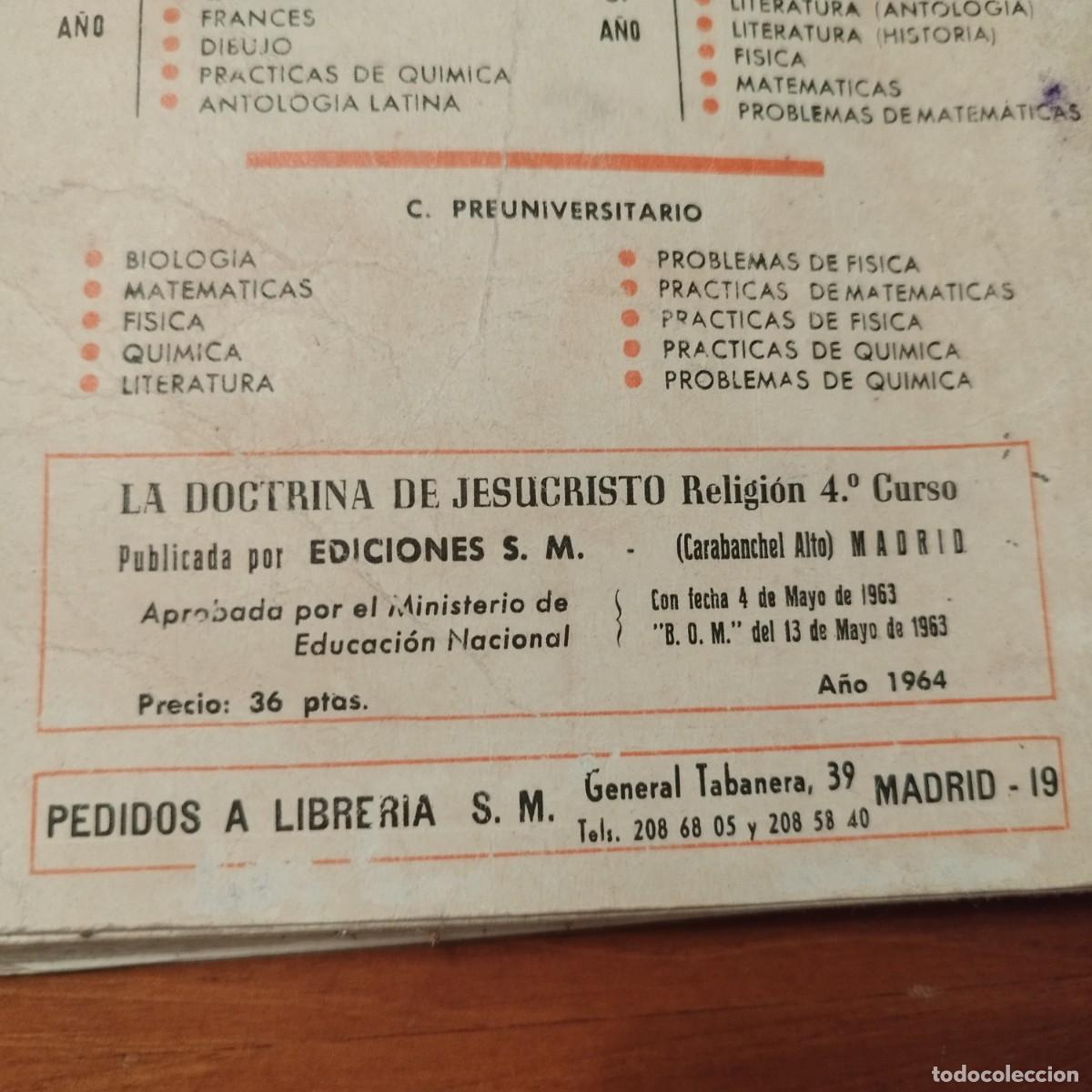 Libros de segunda mano: DOCTRINA DE JESUCRISTO / SANCHEZ / CONS433 / SM - Foto 6