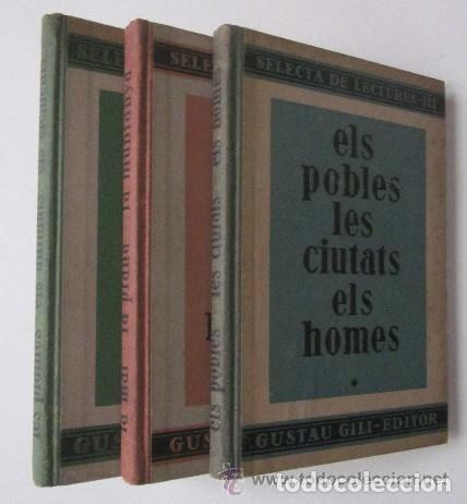Libros de segunda mano: 3 LIBROS SELECTA DE LECTURES - A&Ntilde;O 1937 - Foto 1
