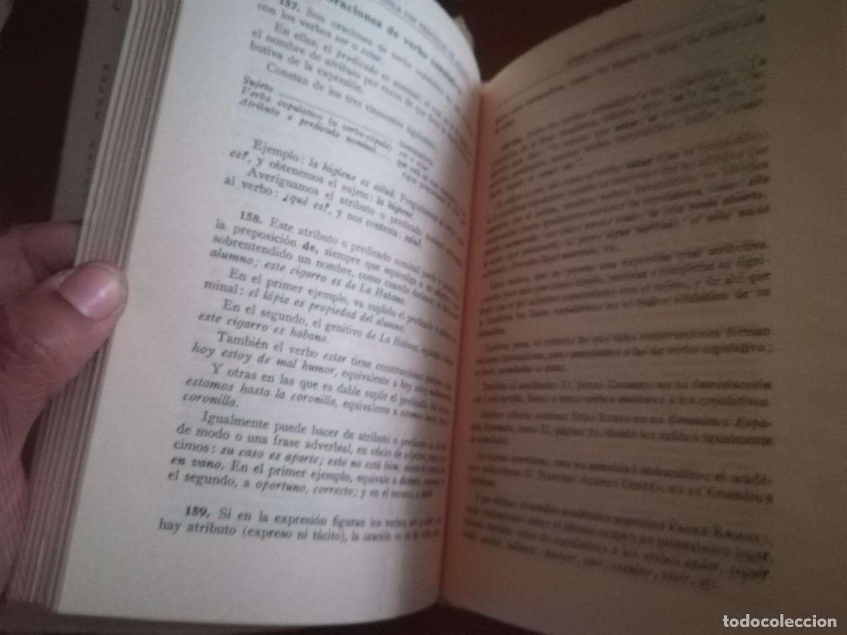 Libros de segunda mano: GRAMATICA ESPA&Ntilde;OLA, LUIS MIRANDA / CONS436 / HERNANDO 1968 MADRID - Foto 6