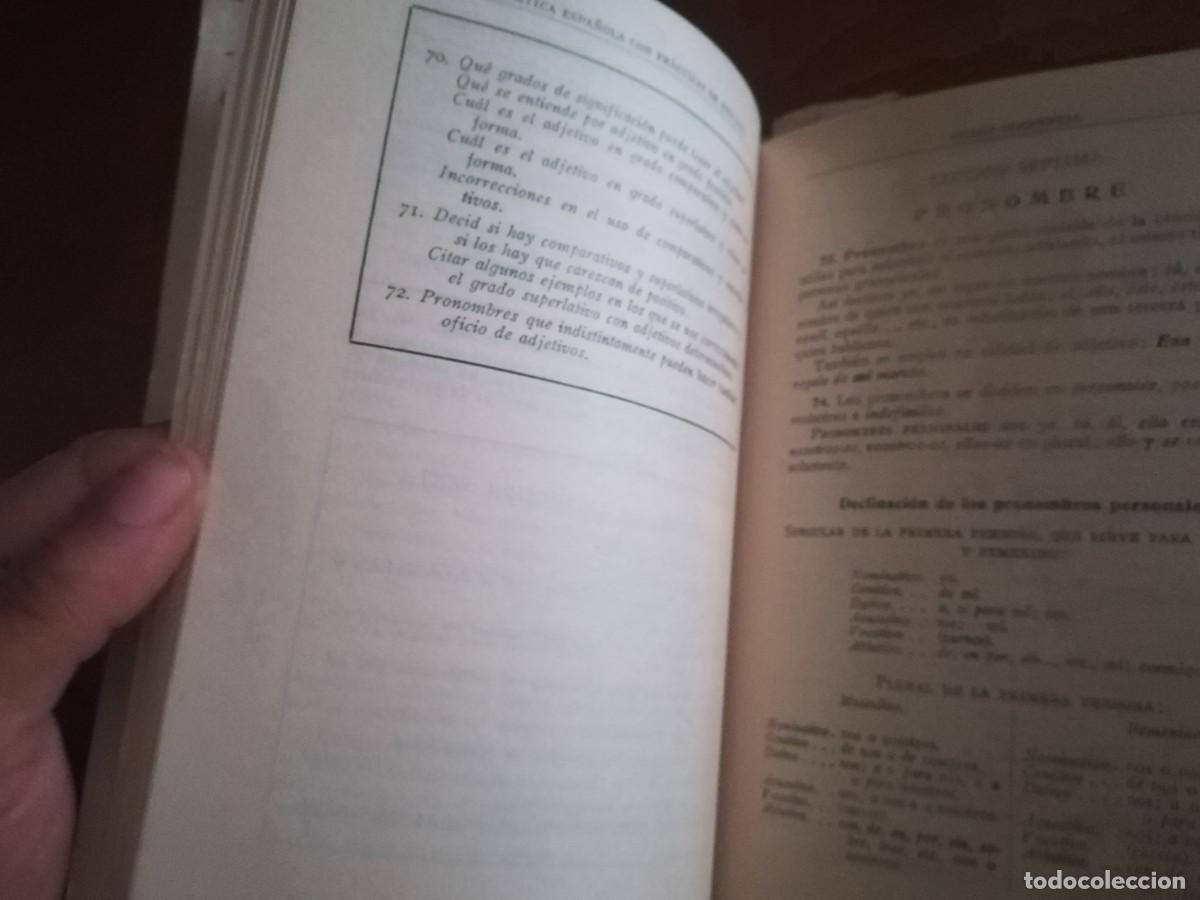 Libros de segunda mano: GRAMATICA ESPA&Ntilde;OLA, LUIS MIRANDA / CONS436 / HERNANDO 1968 MADRID - Foto 8