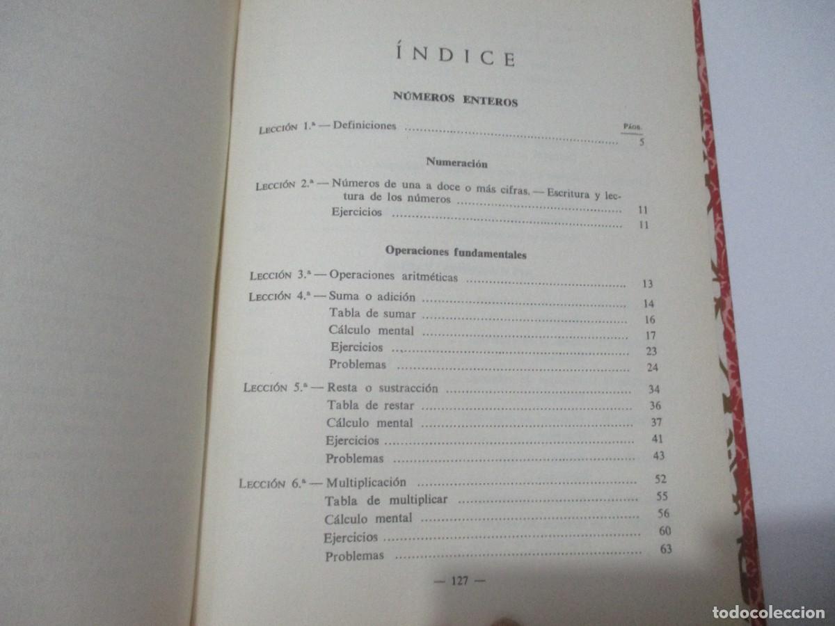Libros de segunda mano: ARITM&Eacute;TICA Primer Grado W19781 - Foto 3