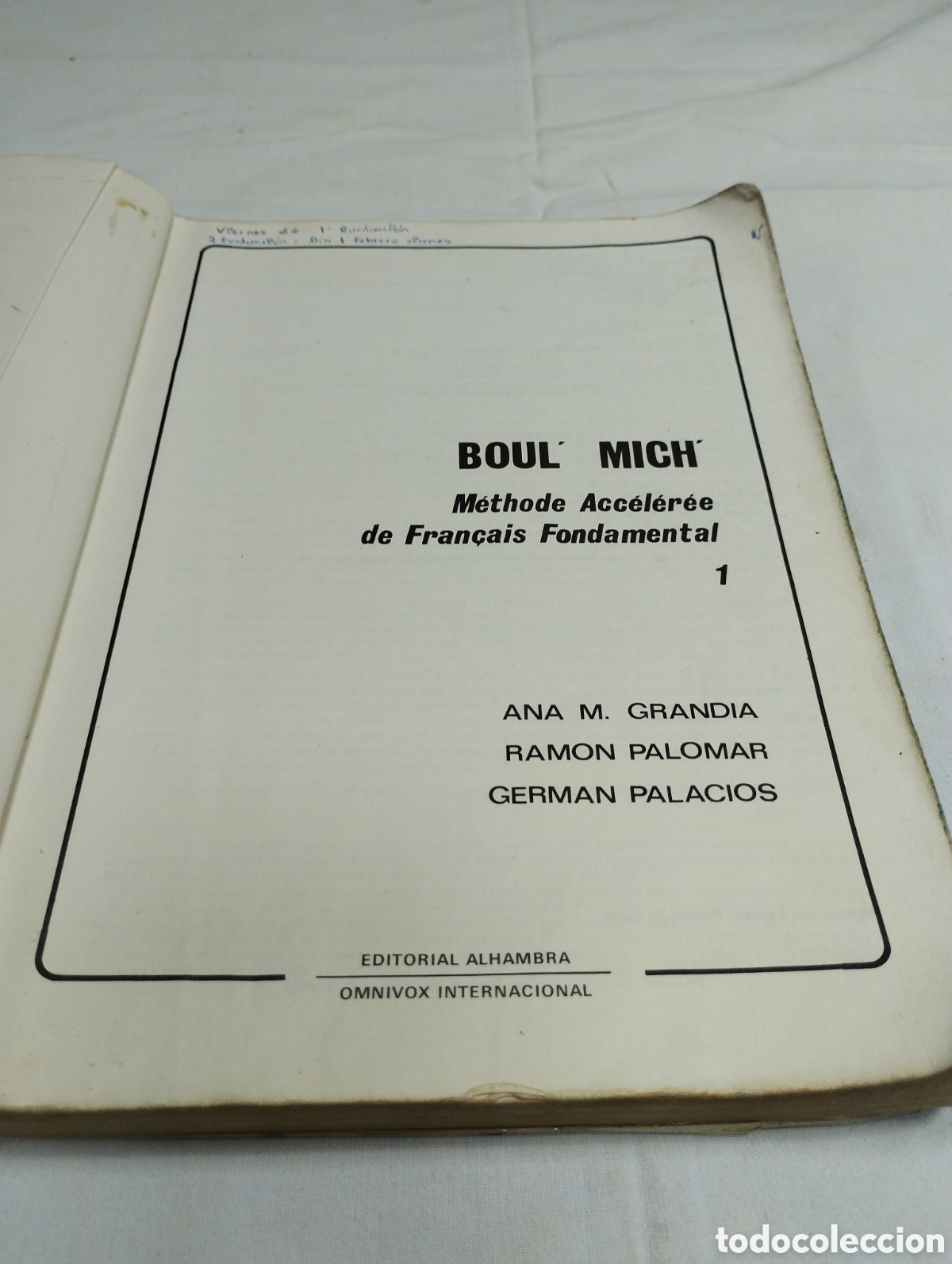 Libros de segunda mano: Boul Mich. Editorial Alhambra, 1975 KKB - Foto 3