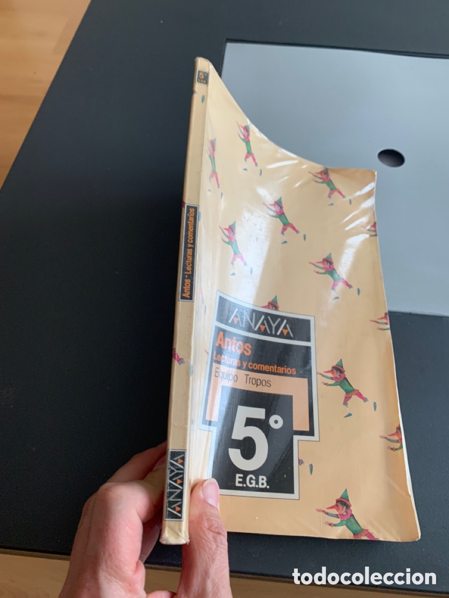 Libros de segunda mano: ANTOS. LECTURAS Y COMENTARIOS. ANAYA. 5 EGB - Foto 2