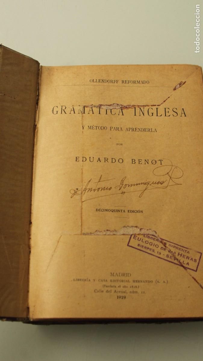 Libros de segunda mano: GRAM&Aacute;TICA INGLESA - Foto 1