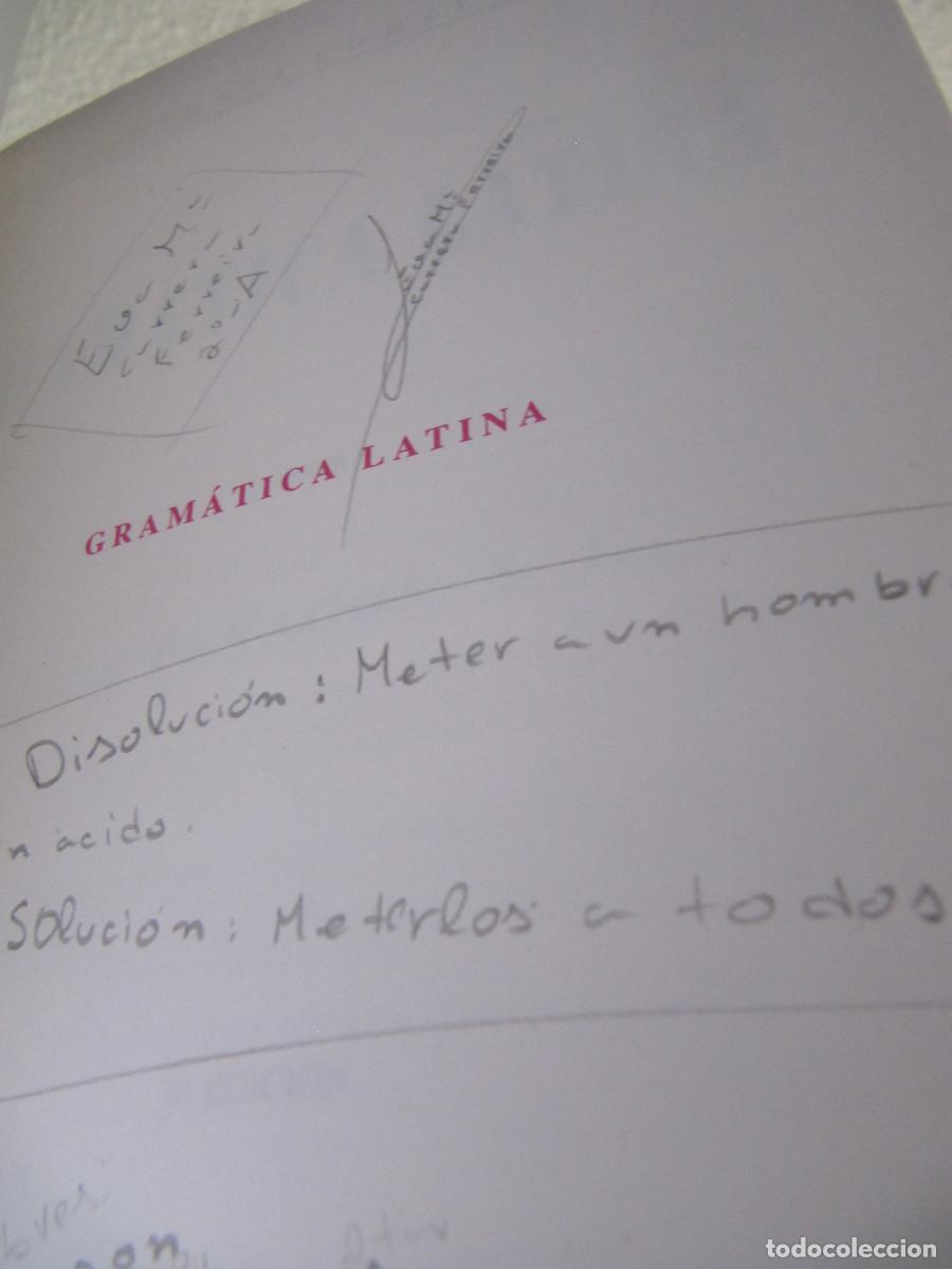 Libros de segunda mano: Gram&aacute;tica Latina. PENAGOS, Luis. 30&ordf; Ed. - Foto 7
