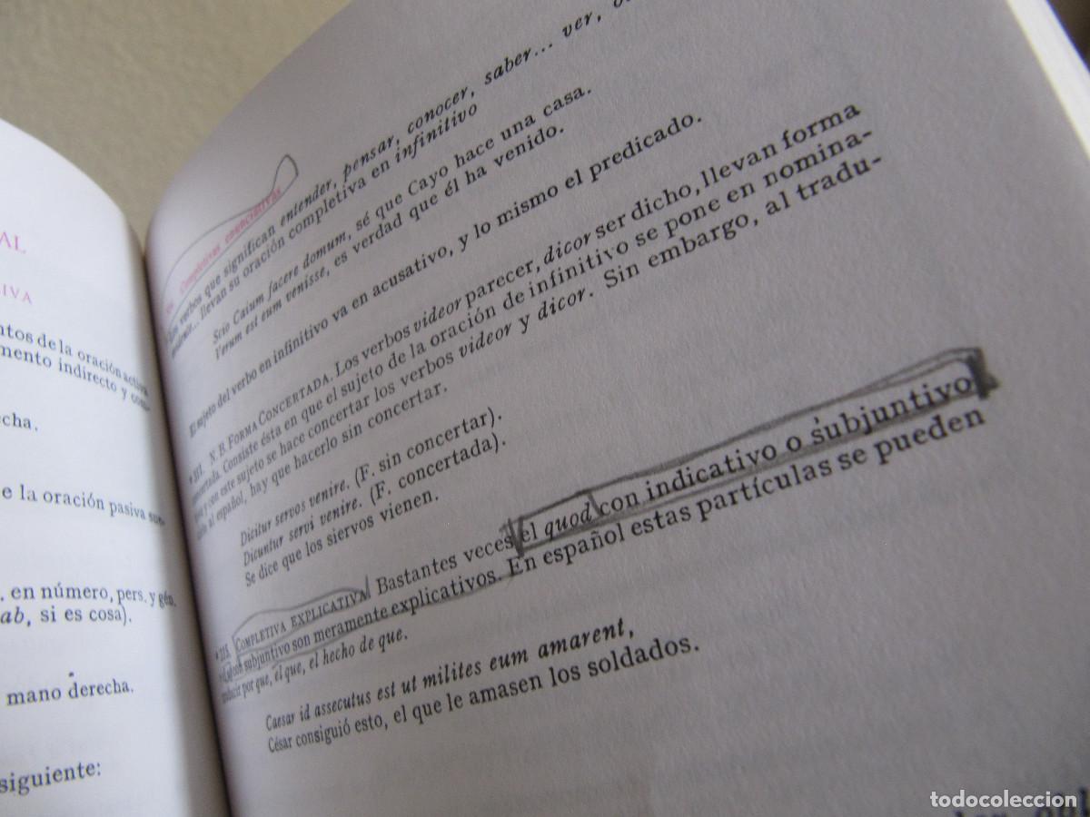 Libros de segunda mano: Gram&aacute;tica Latina. PENAGOS, Luis. 30&ordf; Ed. - Foto 11