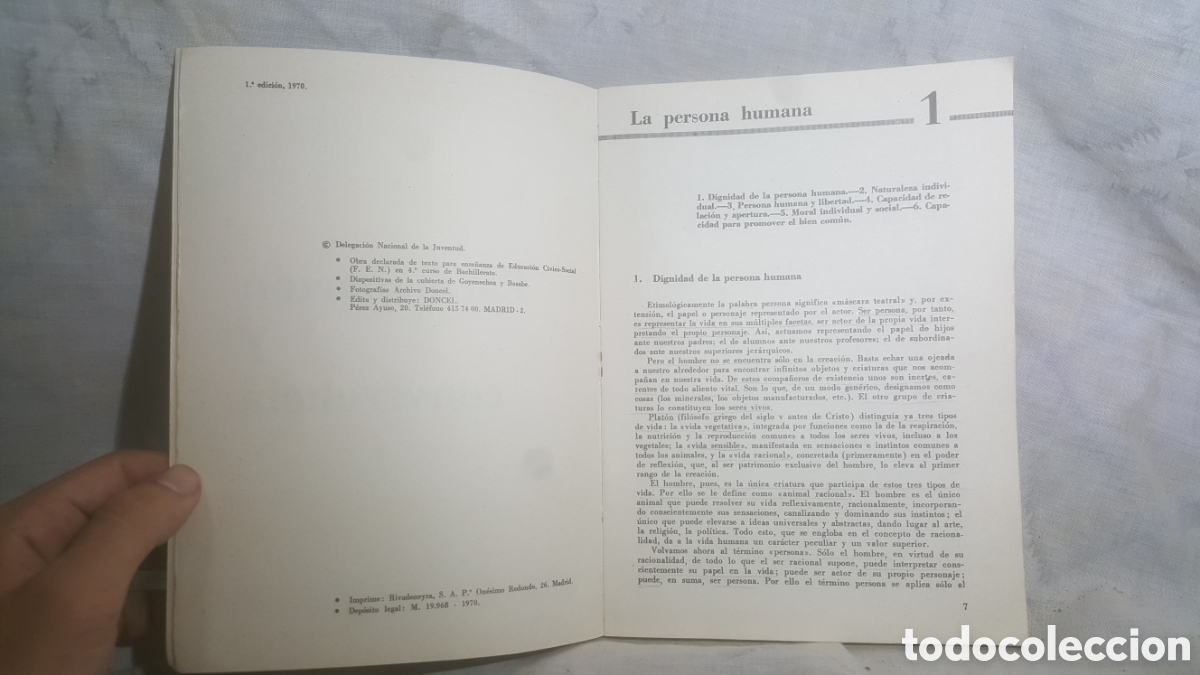 Libros de segunda mano: PARTICIPACION Y CONVIVENCIA. EDITORIAL DONCEL, 1a EDICION - Foto 3