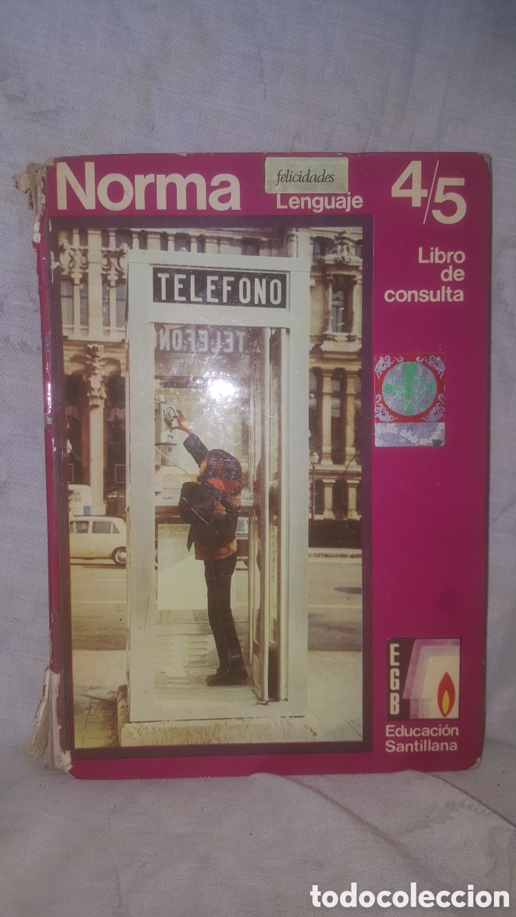 Libros de segunda mano: EDUCACI&Oacute;N SANTILLANA LENGUAJE 4/5 - Foto 1