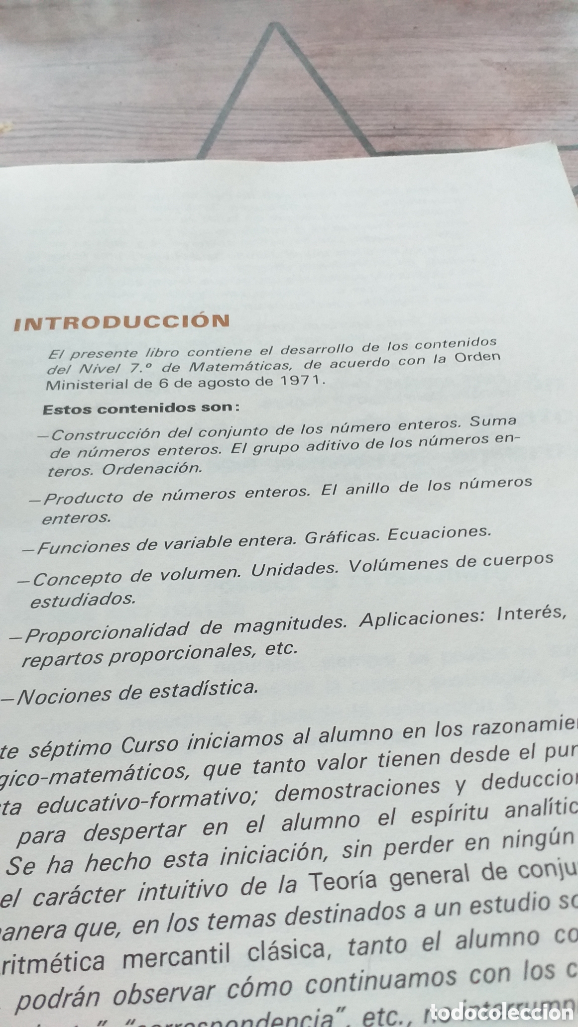 Libros de segunda mano: Nosotros y los n&uacute;meros 7⁰ EGB EDELVIVES 1973 - Foto 3