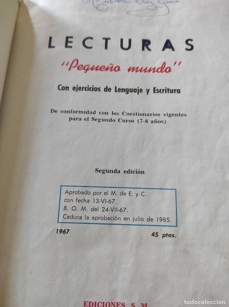 Libros de segunda mano: Lecturas peque&ntilde;o mundo S.M. - Foto 4