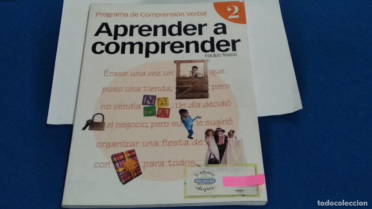 Gebrauchte B&uuml;cher: APRENDE A COMPRENDER 2 / EQUIPO TEXTOS - RESPUESTAS ESCRITAS CON LAPICERO - VER FOTOS