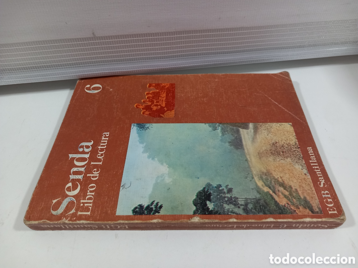 Libros de segunda mano: LIBRO DE TEXTO, SENDA 6, LIBRO DE LECTURA, EGB SANTILLANA - Foto 4