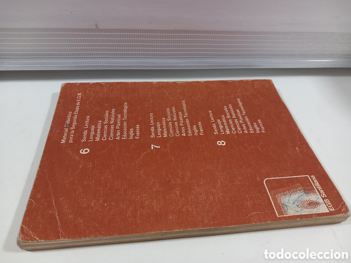 Libros de segunda mano: LIBRO DE TEXTO, SENDA 6, LIBRO DE LECTURA, EGB SANTILLANA - Foto 9