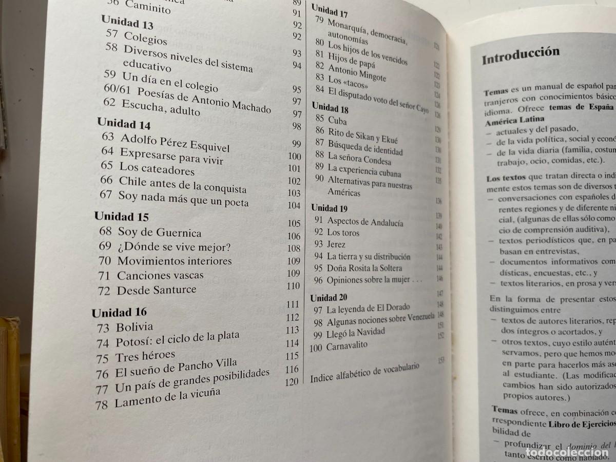 Libros de segunda mano: TEMAS UN CURSO PARA AVANZADOS - EJERCICIOS Y GRAM&Aacute;TICA - EDITORIAL HUEBER - Foto 4