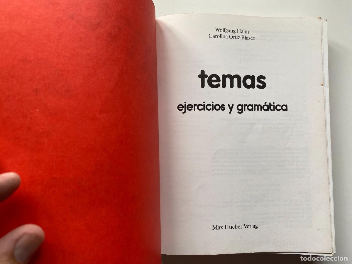 Libros de segunda mano: TEMAS UN CURSO PARA AVANZADOS - EJERCICIOS Y GRAM&Aacute;TICA - EDITORIAL HUEBER - Foto 8