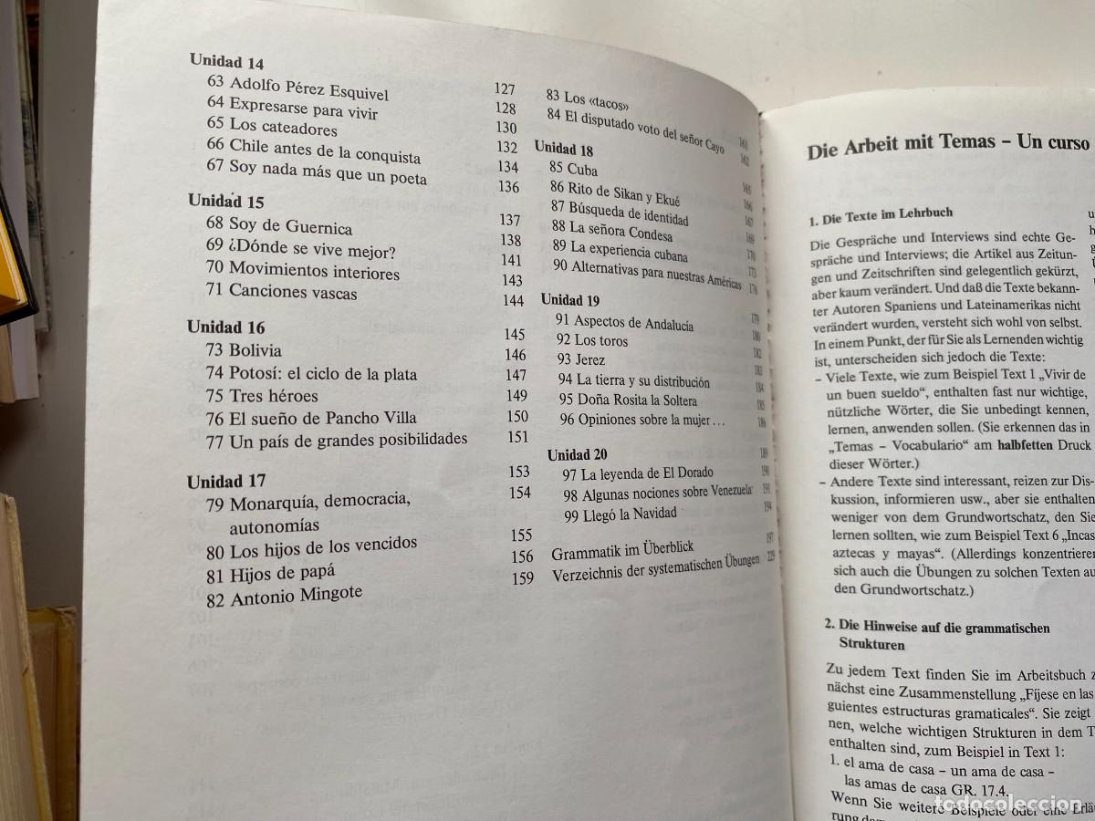 Libros de segunda mano: TEMAS UN CURSO PARA AVANZADOS - EJERCICIOS Y GRAM&Aacute;TICA - EDITORIAL HUEBER - Foto 10