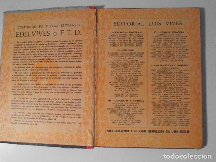 Libros de segunda mano: LIBRO TEXTO, ARITMETICA, PRIMER GRADO, EDITORIAL LUIS VIVES - Foto 3