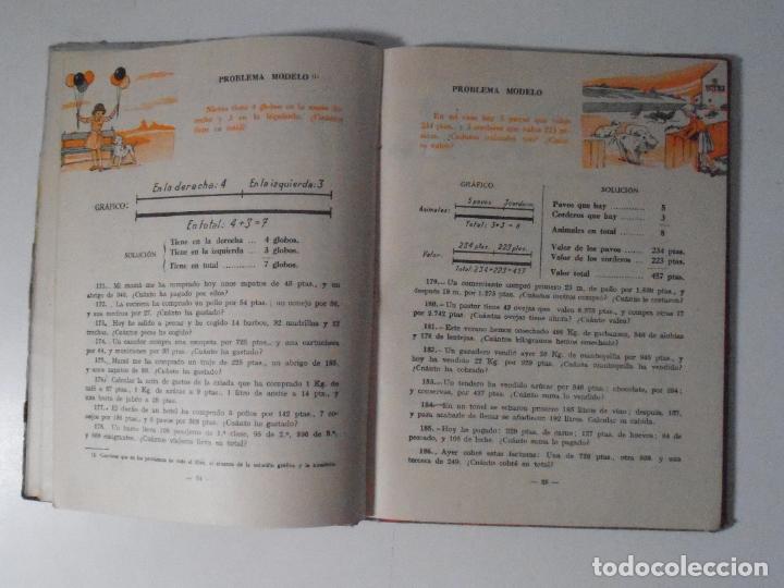 Libros de segunda mano: LIBRO TEXTO, ARITMETICA, PRIMER GRADO, EDITORIAL LUIS VIVES - Foto 5