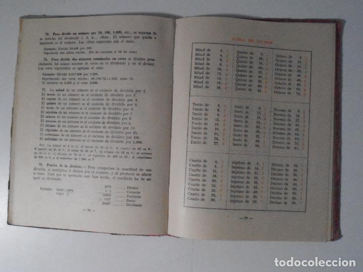 Libros de segunda mano: LIBRO TEXTO, ARITMETICA, PRIMER GRADO, EDITORIAL LUIS VIVES - Foto 6