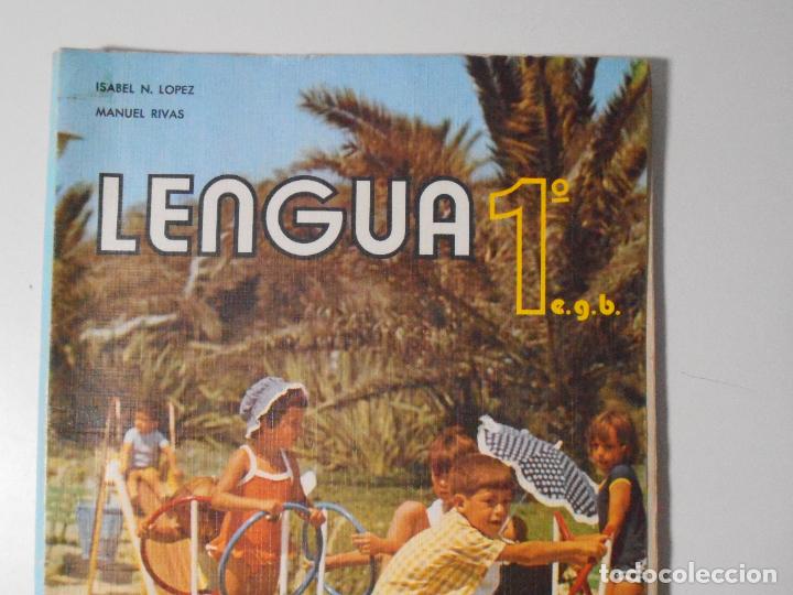 Libros de segunda mano: LIBRO TEXTO, LENGUA 1&ordm; EGB, LIBRO DEL ALUMNO, HSR - Foto 2