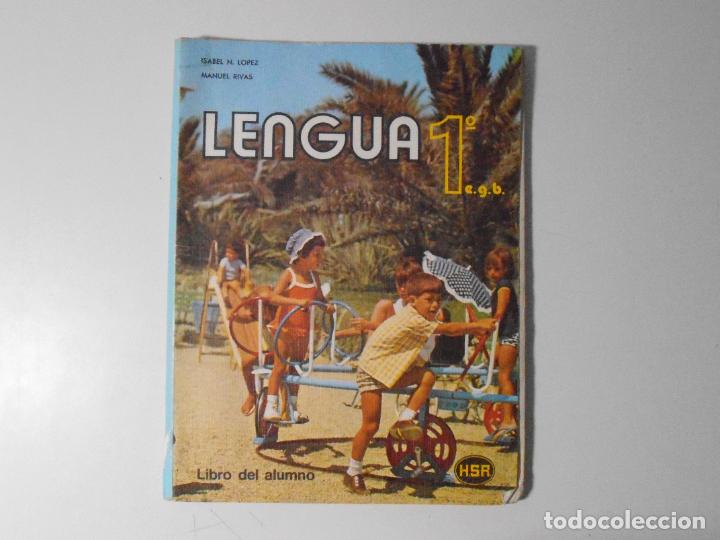 Libros de segunda mano: LIBRO TEXTO, LENGUA 1&ordm; EGB, LIBRO DEL ALUMNO, HSR - Foto 1