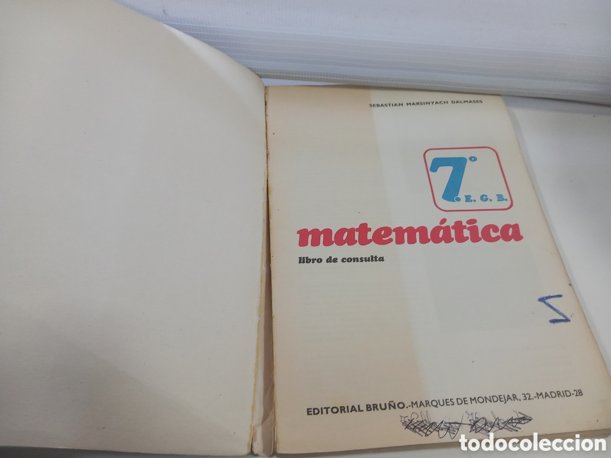 Libros de segunda mano: MATEMATICAS 7&ordm; EDUCACION GENERAL BASICA EDITORIAL BRU&Ntilde;O. 1973 - Foto 10