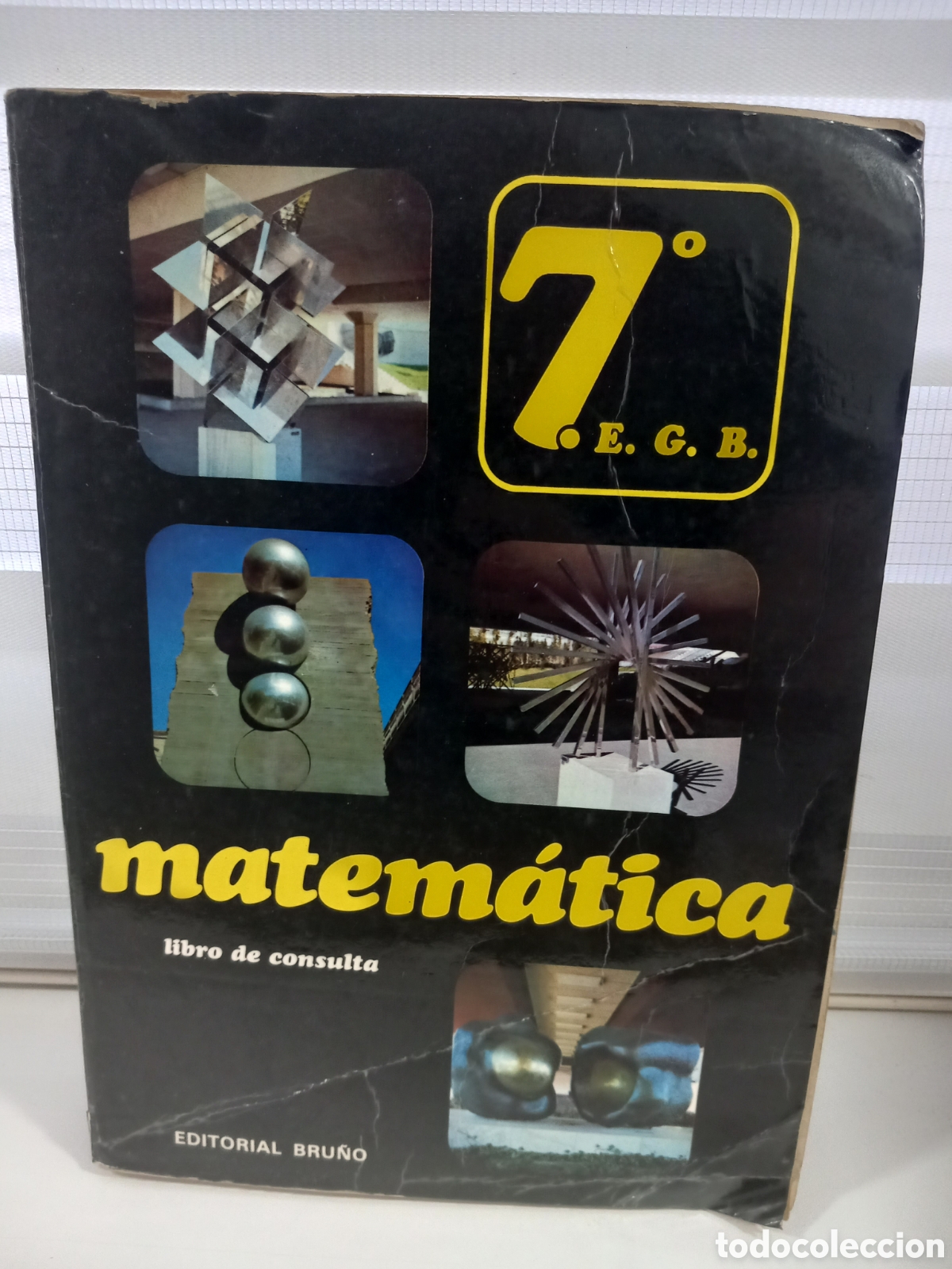 Libros de segunda mano: MATEMATICAS 7&ordm; EDUCACION GENERAL BASICA EDITORIAL BRU&Ntilde;O. 1973 - Foto 1
