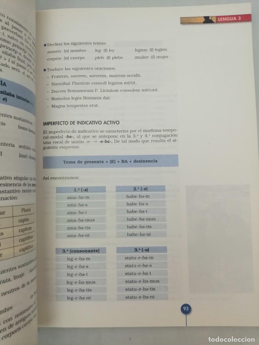 Libros de segunda mano: LAT&Iacute;N 1 Bachillerato - Foto 4