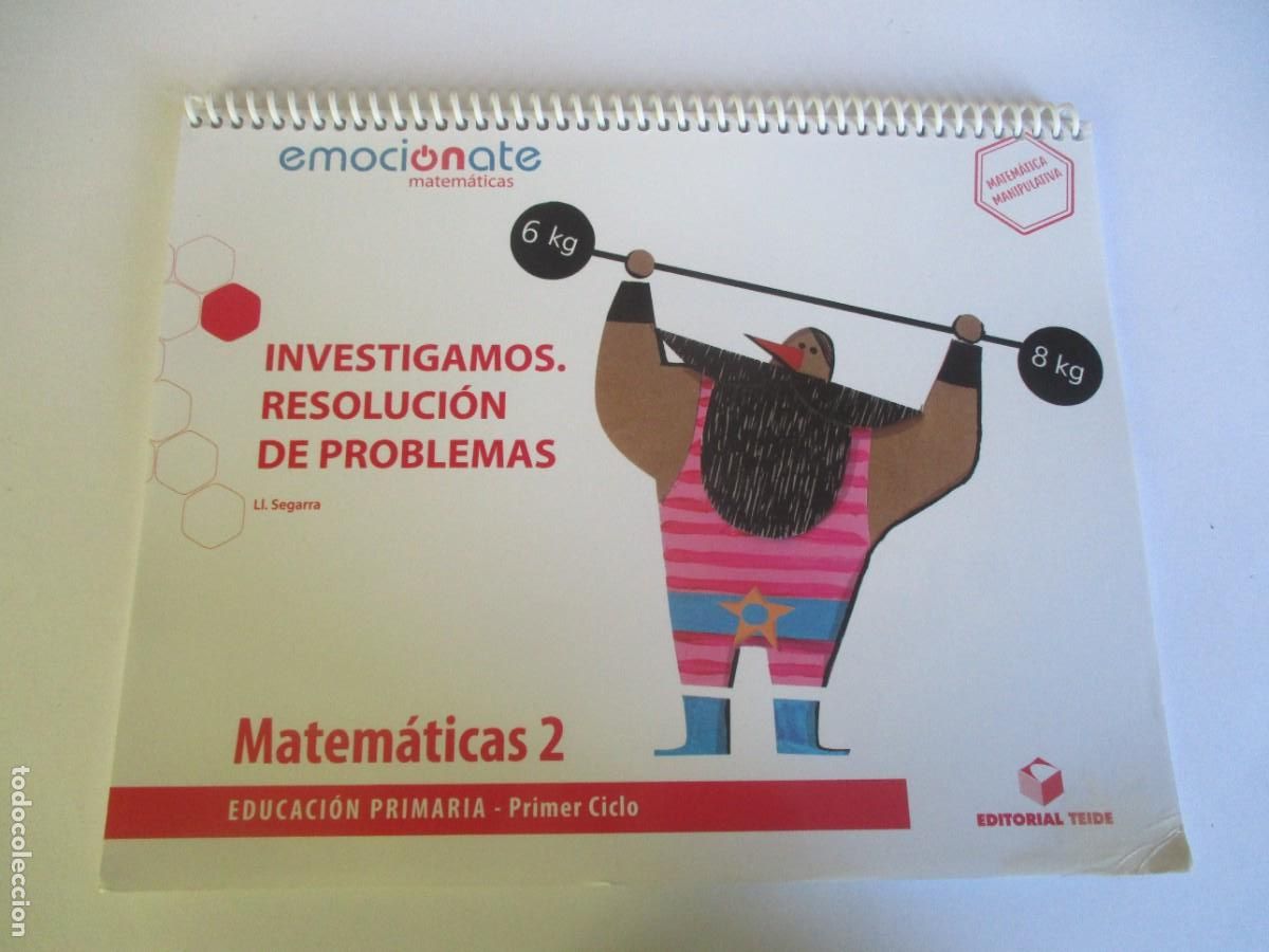 Libros de segunda mano: MATEM&Aacute;TICAS 2 Educaci&oacute;n primaria-Primer ciclo W20033 - Foto 1
