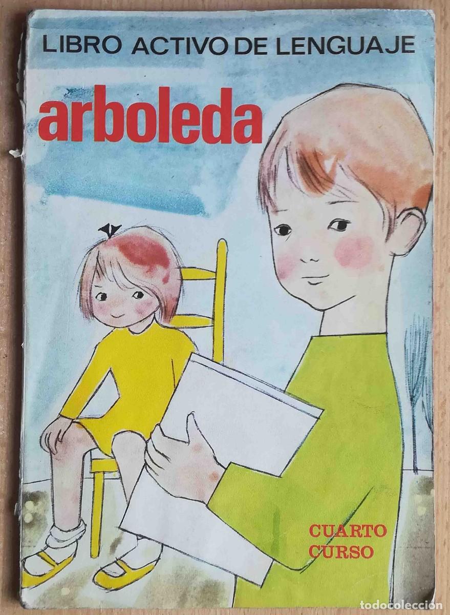 Libros de segunda mano: Libro Activo de lenguaje Arboleda. Cuarto curso. Santillana 1966. - Foto 1