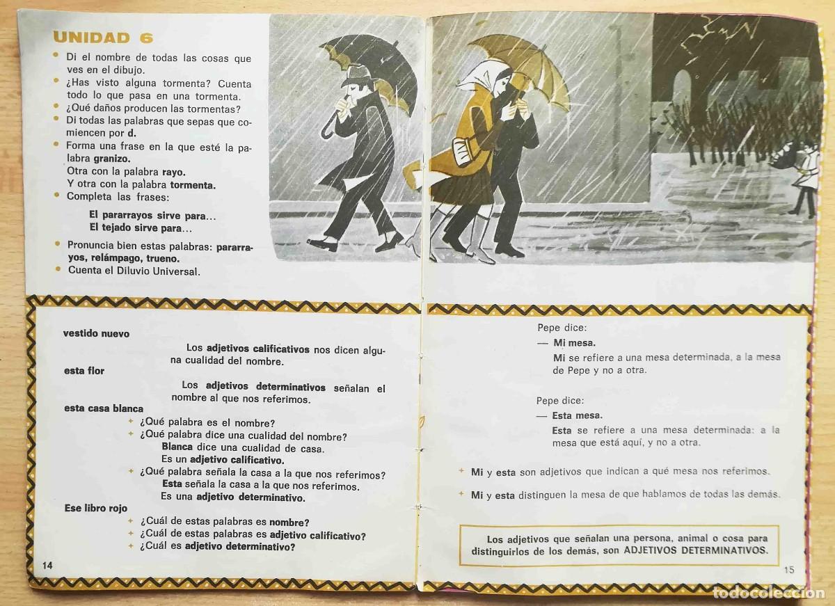 Libros de segunda mano: Libro Activo de lenguaje Arboleda. Cuarto curso. Santillana 1966. - Foto 4