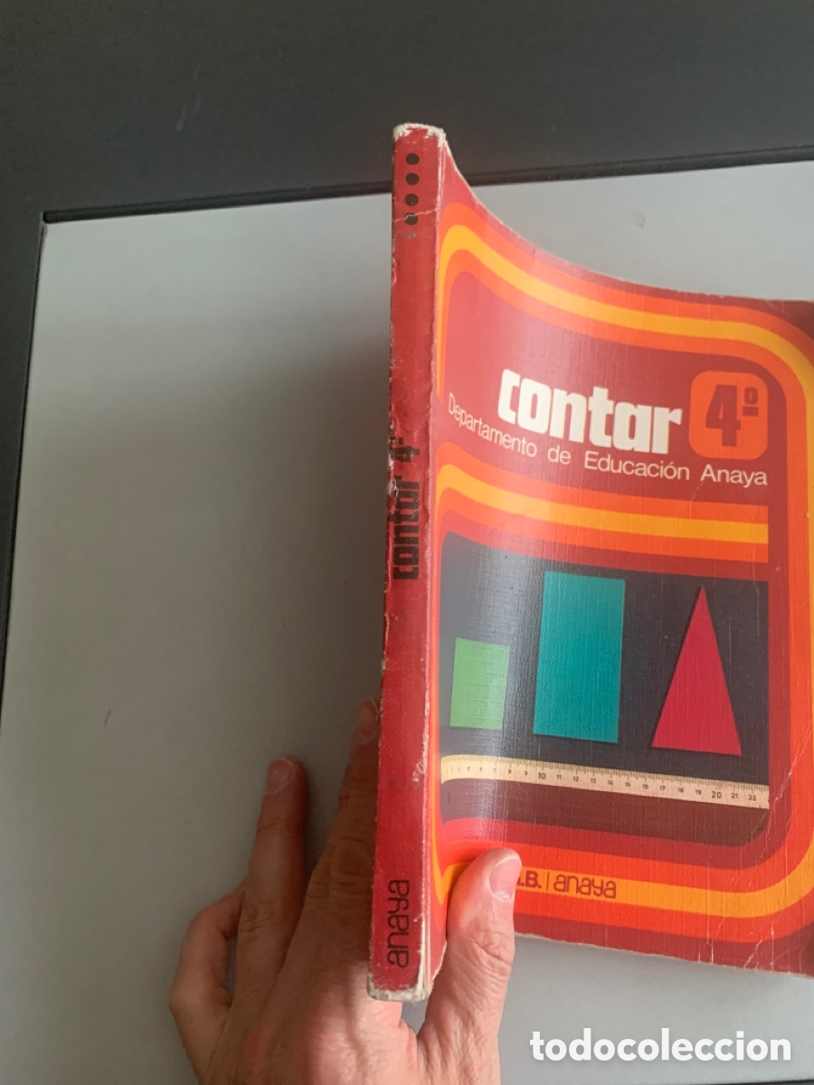 Libros de segunda mano: LIBRO. CONTAR. 4 EGB. ANAYA. 1982 - Foto 2