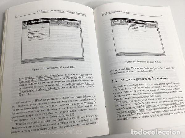 Libros de segunda mano: Libro matem&aacute;ticas con Mathematica &ndash; Proyecto Sur Ediciones 1996 - Foto 9