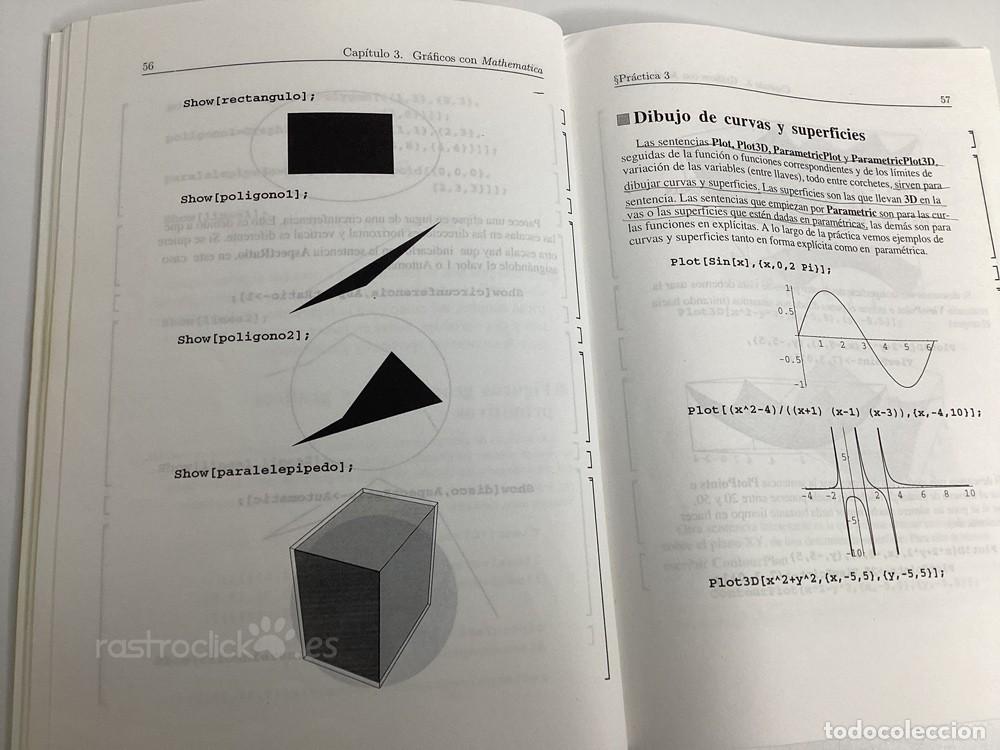 Libros de segunda mano: Libro matem&aacute;ticas con Mathematica &ndash; Proyecto Sur Ediciones 1996 - Foto 12