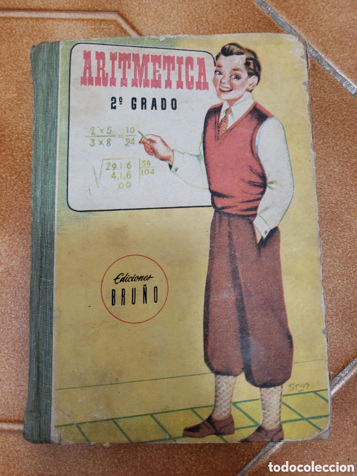 Libros de segunda mano: ARITMETICA, 2&ordm; GRADO, EDICIONES BRU&Ntilde;O, CURSO MEDIO, 1952 - Foto 1